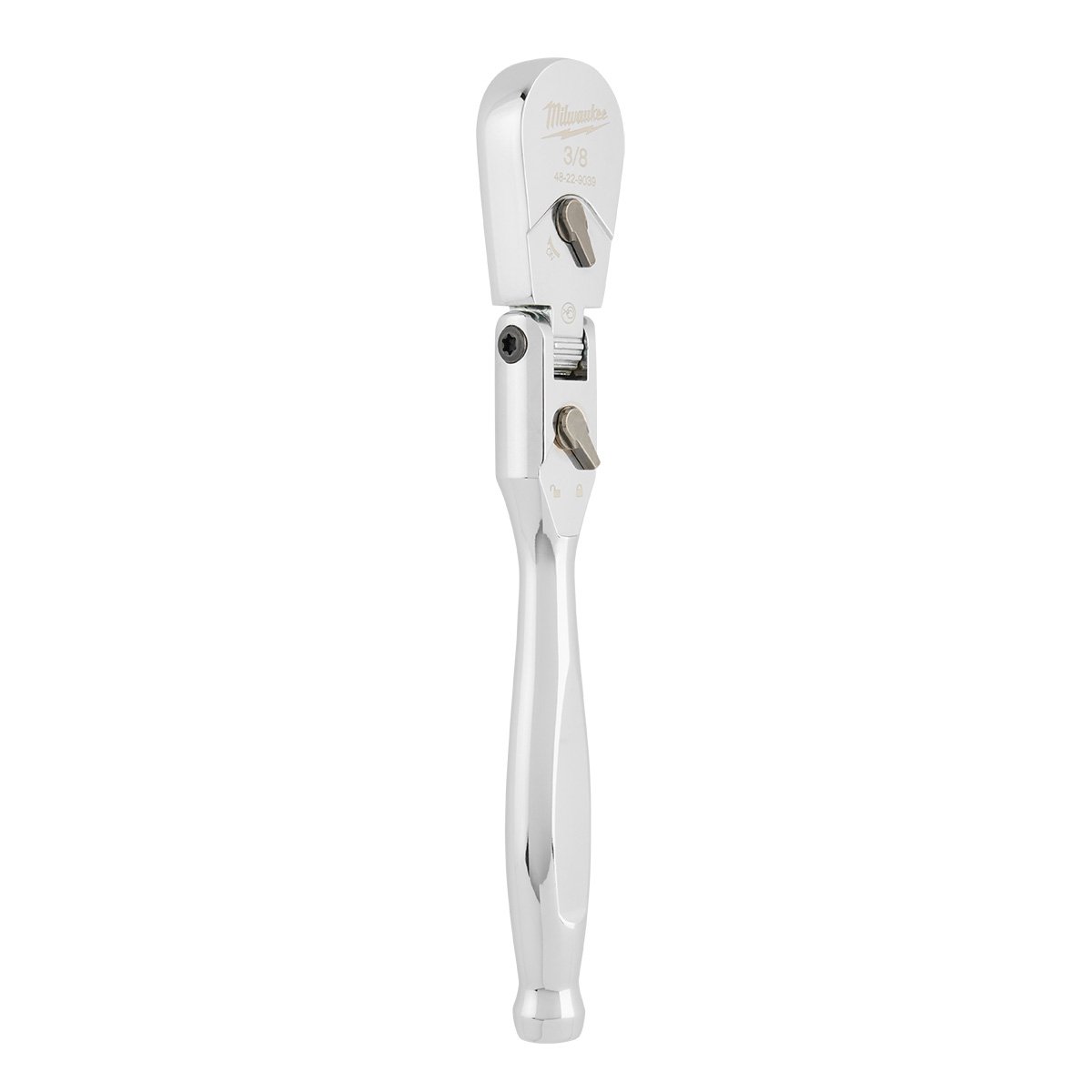 Milwaukee 48-22-9039 3/8" Drive 9" Flex Head Ratchet - product view