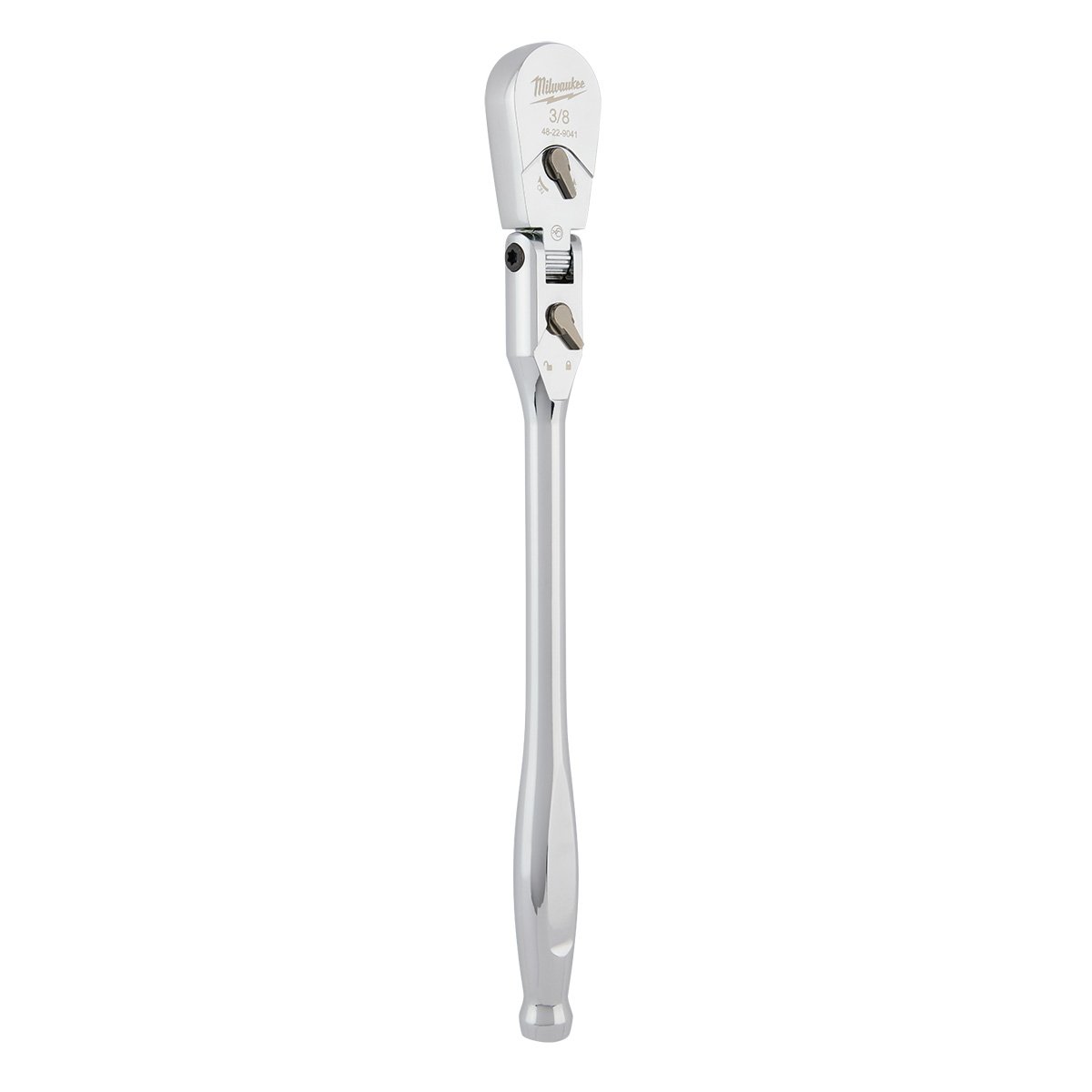 Milwaukee 48-22-9041 3/8" Drive 12" Flex Head Ratchet - product view