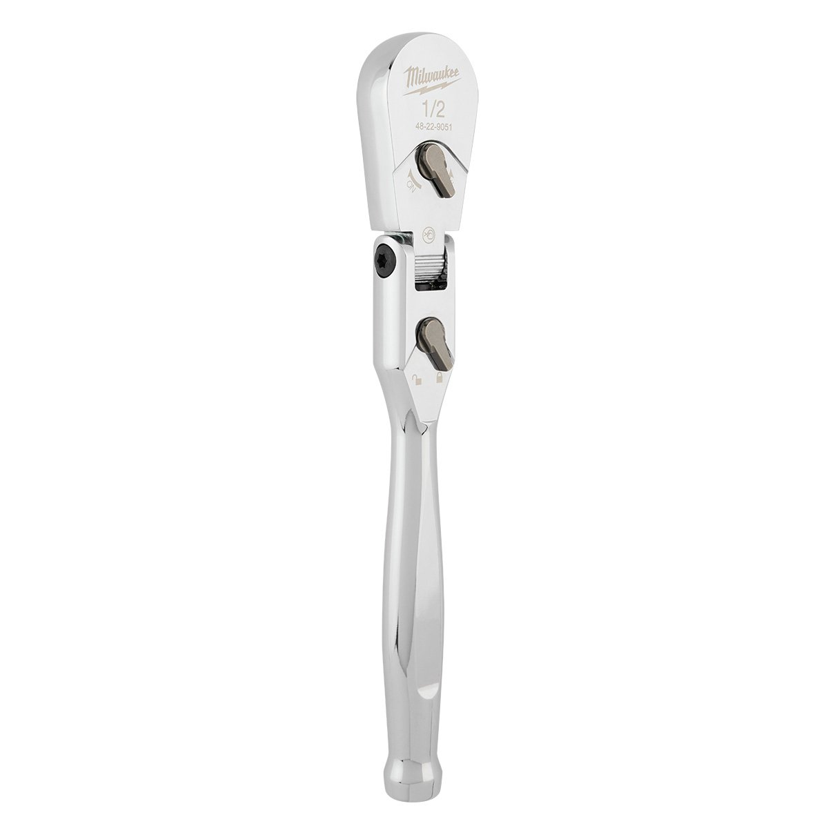 Milwaukee 48-22-9051 1/2" Drive 11" Flex Head Ratchet - product view