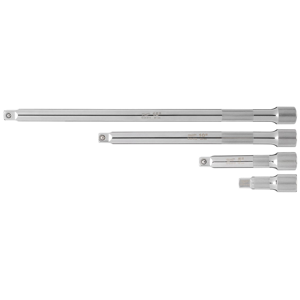 Milwaukee 48-22-9342 4pc 1/2” Drive Extension Set - product view