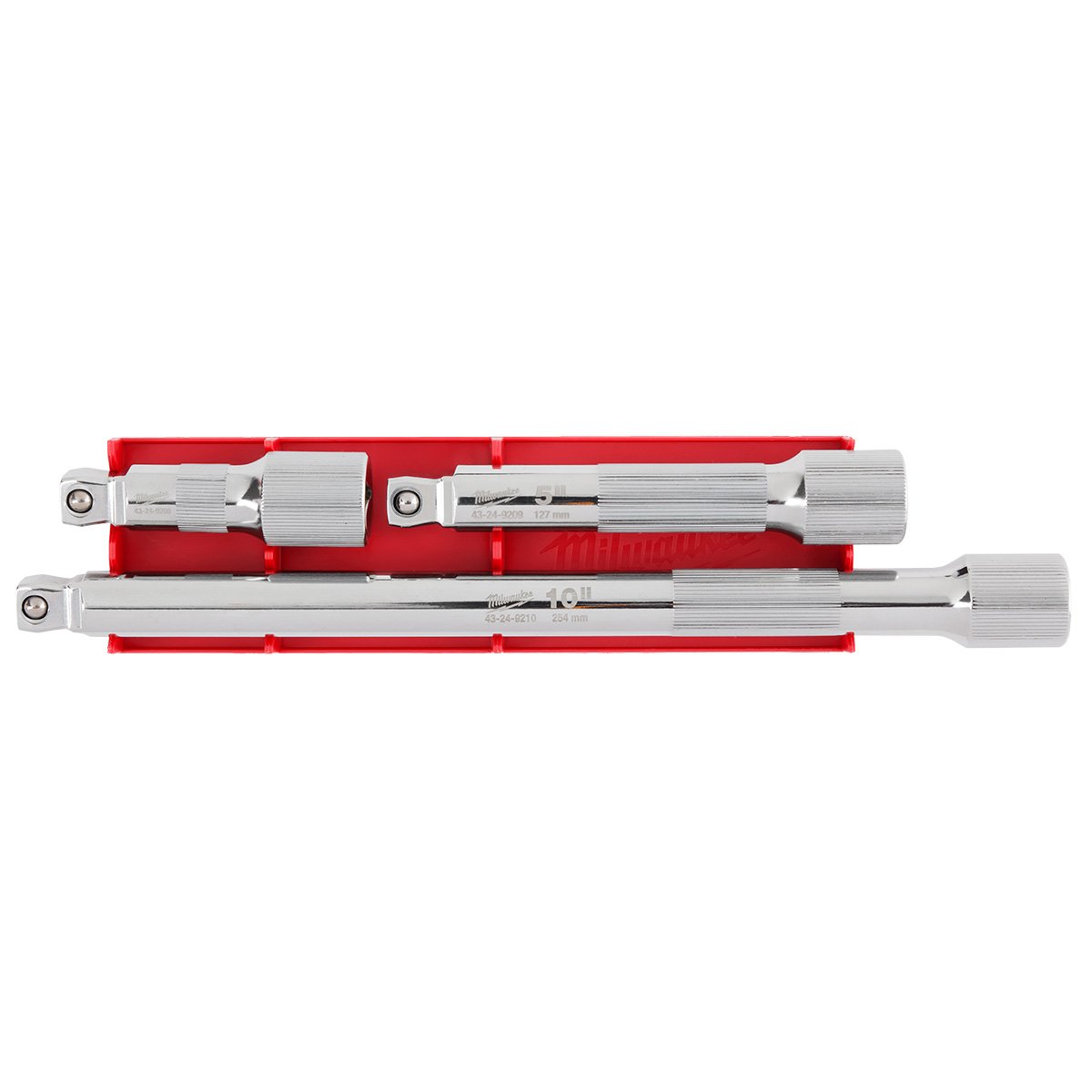 Milwaukee 48-22-9352 3pc 1/2” Drive Wobble Extension Set - product view