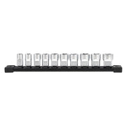 Milwaukee 48-22-9503 10pc 3/8 in. Metric Sockets with FOUR FLAT™ Sides - product view