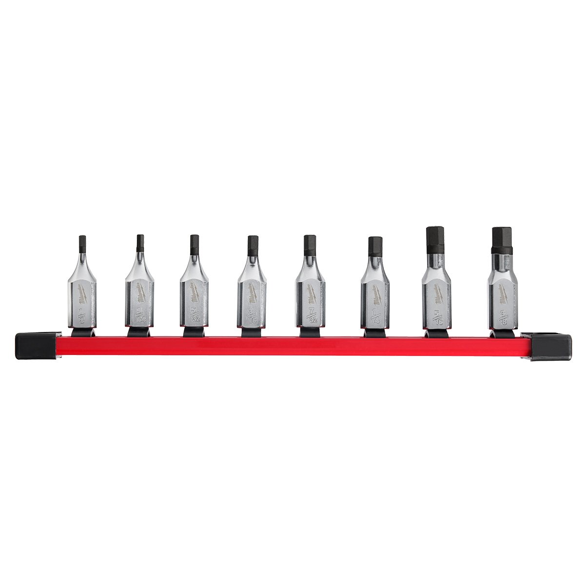 Milwaukee 48-22-9542 8pc 3/8" Drive Hex Bit Socket Set - SAE - product view