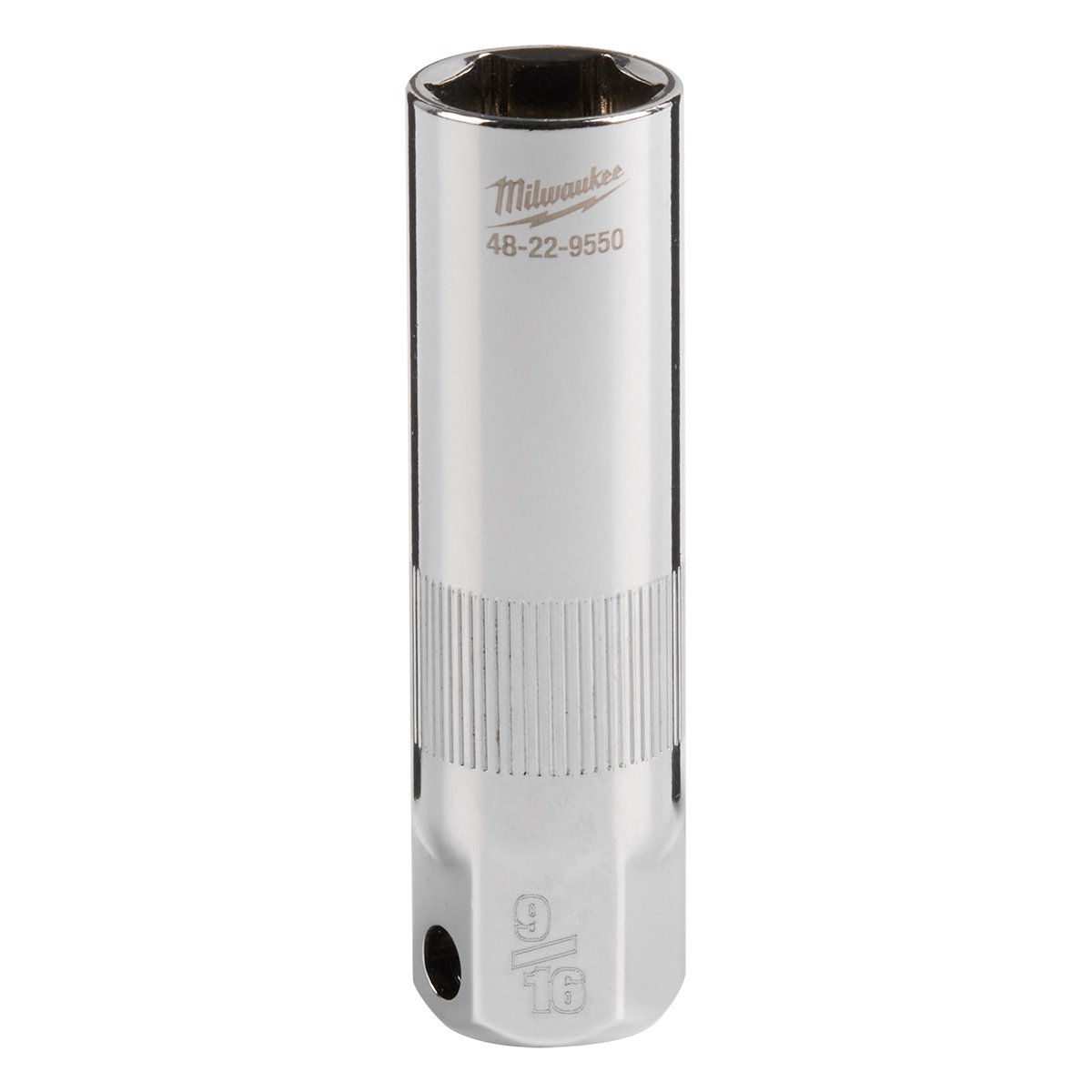 Milwaukee 48-22-9550 3/8" Drive 9/16" Spark Plug Socket - product view