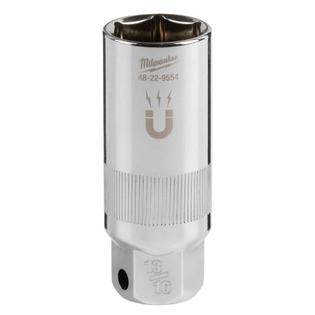 Milwaukee 48-22-9554 3/8" Drive 13/16" Magnetic Spark Plug Socket - product view