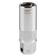 Milwaukee 48-22-9556 3/8" Drive 18MM Spark Plug Socket - product view