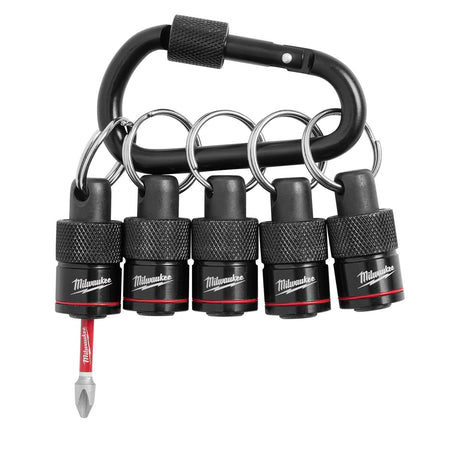 Milwaukee 48-32-4537 5PC Bit Holder with Carabiner - product view