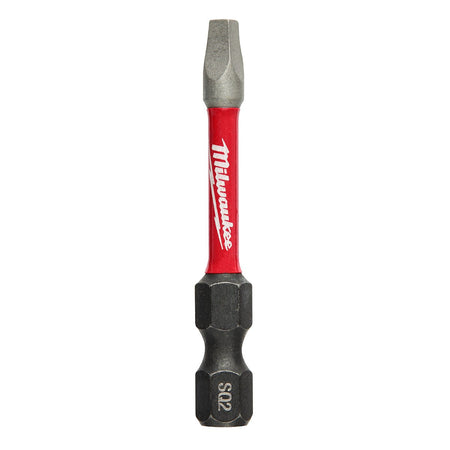 Milwaukee 48-32-4772 SHOCKWAVE™ 2” Impact Square Recess #2 Power Bits - product view