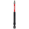 Milwaukee 48-32-4795 SHOCKWAVE™ 3-1/2” Impact Square Recess #2 Power Bits - product view