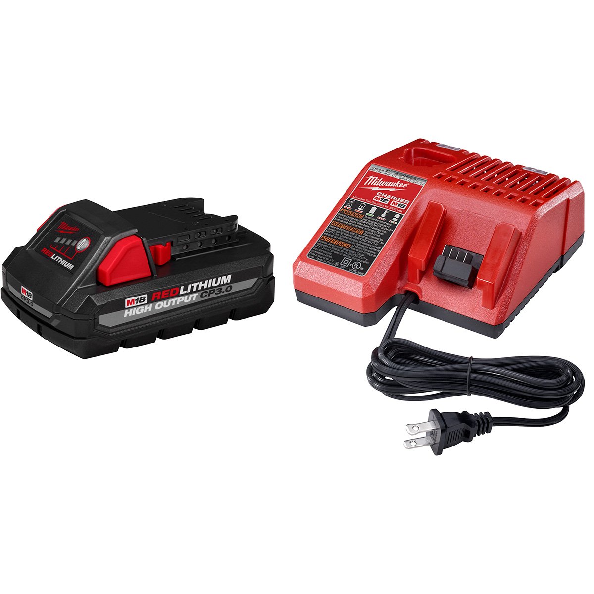 Milwaukee 48-59-1835 M18™ REDLITHIUM™ HIGH OUTPUT™ CP3.0 Starter Kit - product view