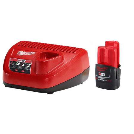 Milwaukee 48-59-2420 M12™ REDLITHIUM™ 2.0Ah Battery and Charger Starter Kit - product view