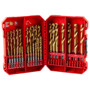 Milwaukee 48-89-4672 SHOCKWAVE Impact Duty™ RED HELIX™ Titanium Drill Bit Set - 29PC - product view