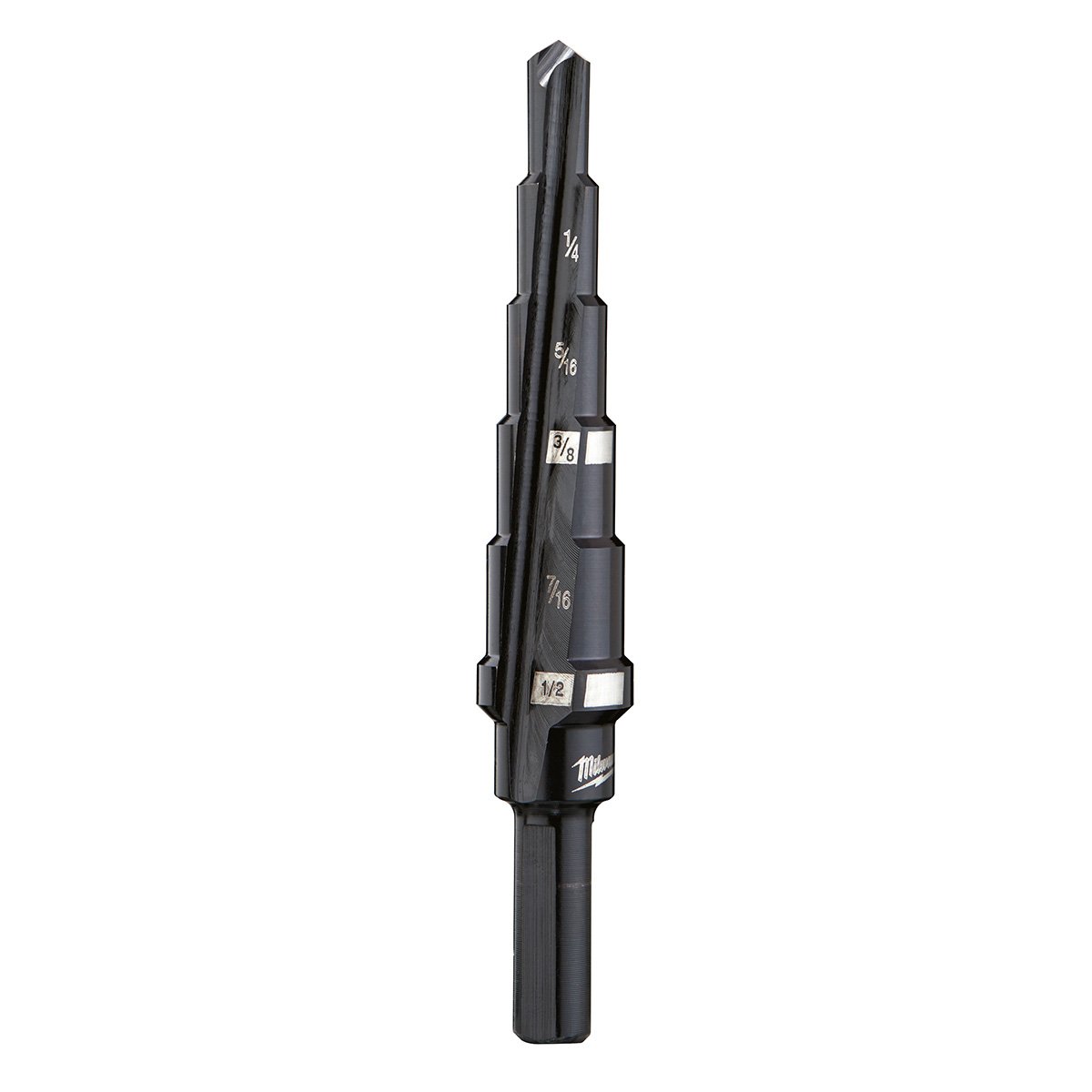 Milwaukee 48-89-9202 #2 Step Drill Bit, 3/16 in. - 1/2 in. x 1/16 in. - product view