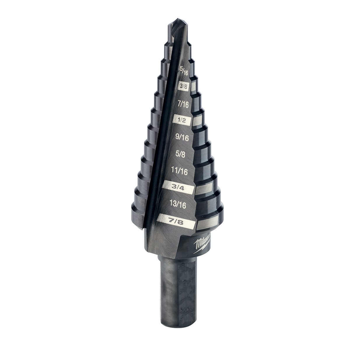 Milwaukee 48-89-9204 #4 Step Drill Bit, 3/16 in. - 7/8 in. x 1/16 in. - product view