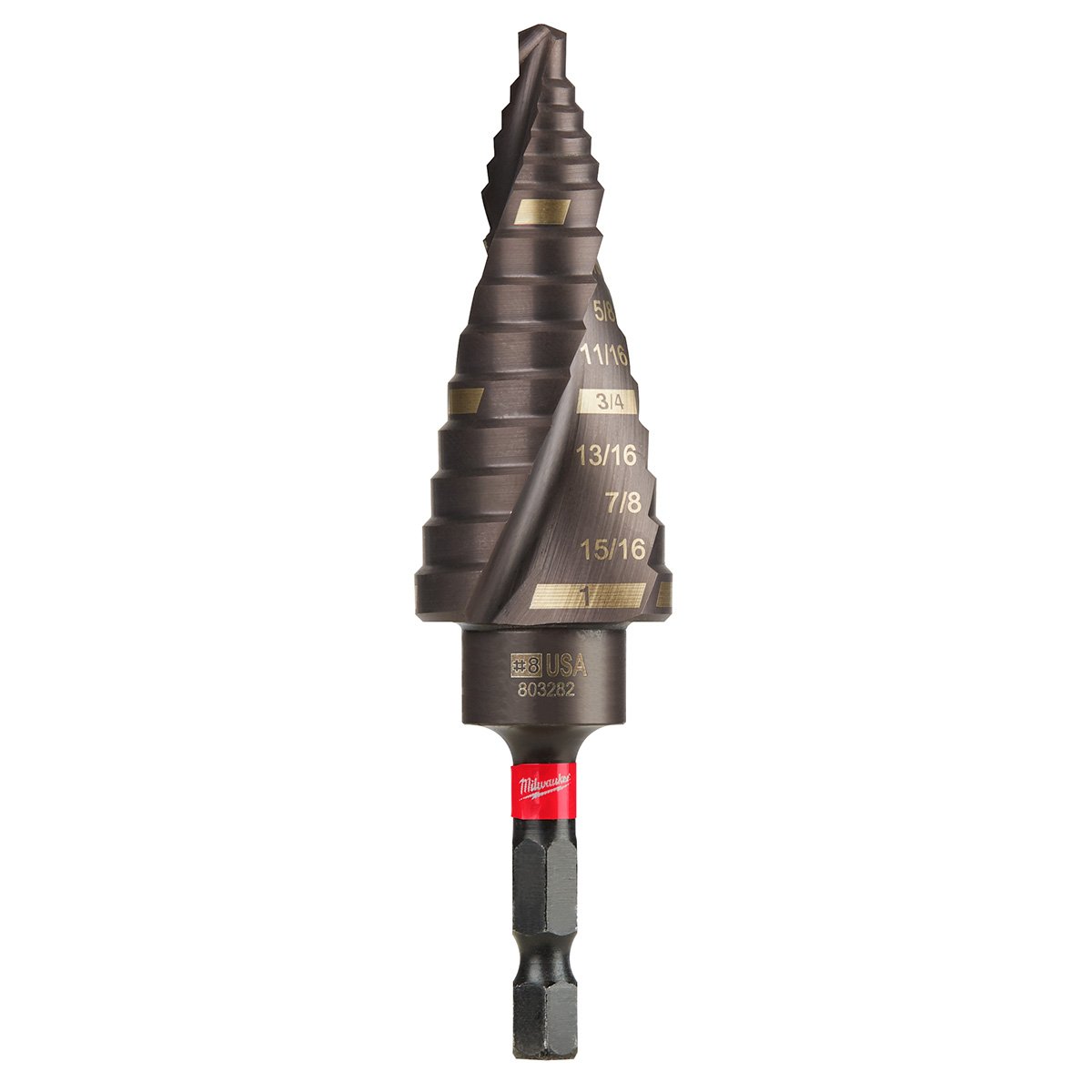 Milwaukee 48-89-9248 SHOCKWAVE™ Impact Duty™ Step Bit #8 1/8 - 1 in. - product view