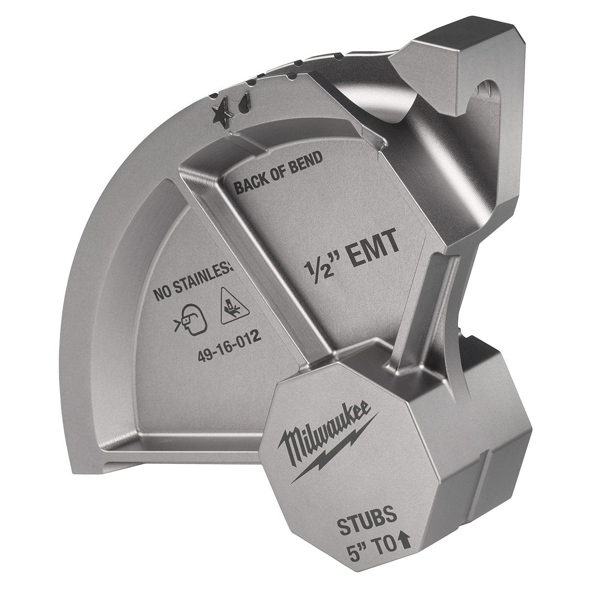 Milwaukee 49-16-0012 1/2” EMT Conduit Bending Shoe - product view
