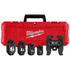 MILWAUKEE 49-16-2490X - 1/2" - 1-1/4" CTS-V Pivoting Press Ring Kit for M12 FORCE LOGIC Press Tool