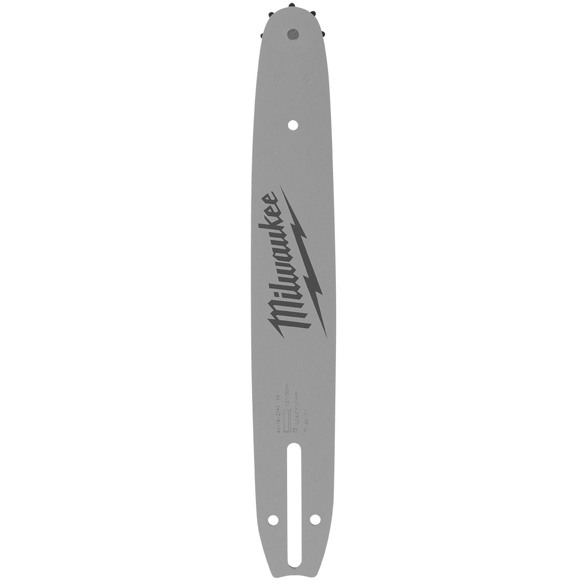 Milwaukee 49-16-2743 12" Top Handle Chainsaw Guide Bar - product view