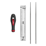 Milwaukee 49-16-2881 4-Piece 5/32" Saw Chain Sharpening Set - kit contents