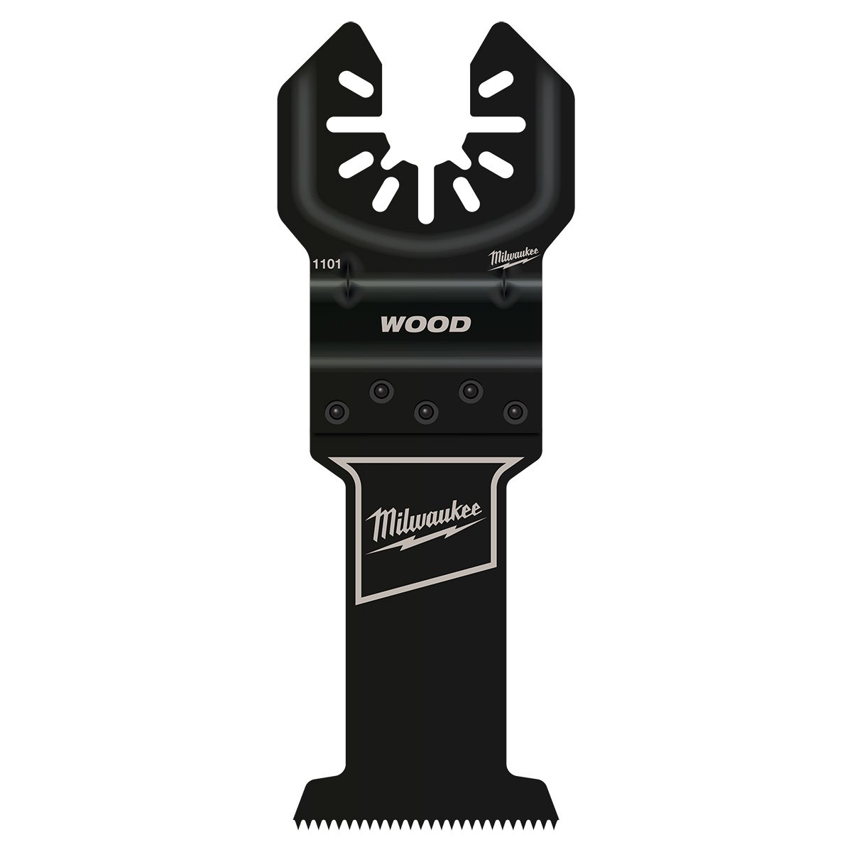 Milwaukee 49-25-1101 OPEN-LOK™ 1-3/8" HCS Wood Multi-Tool Blade - product view