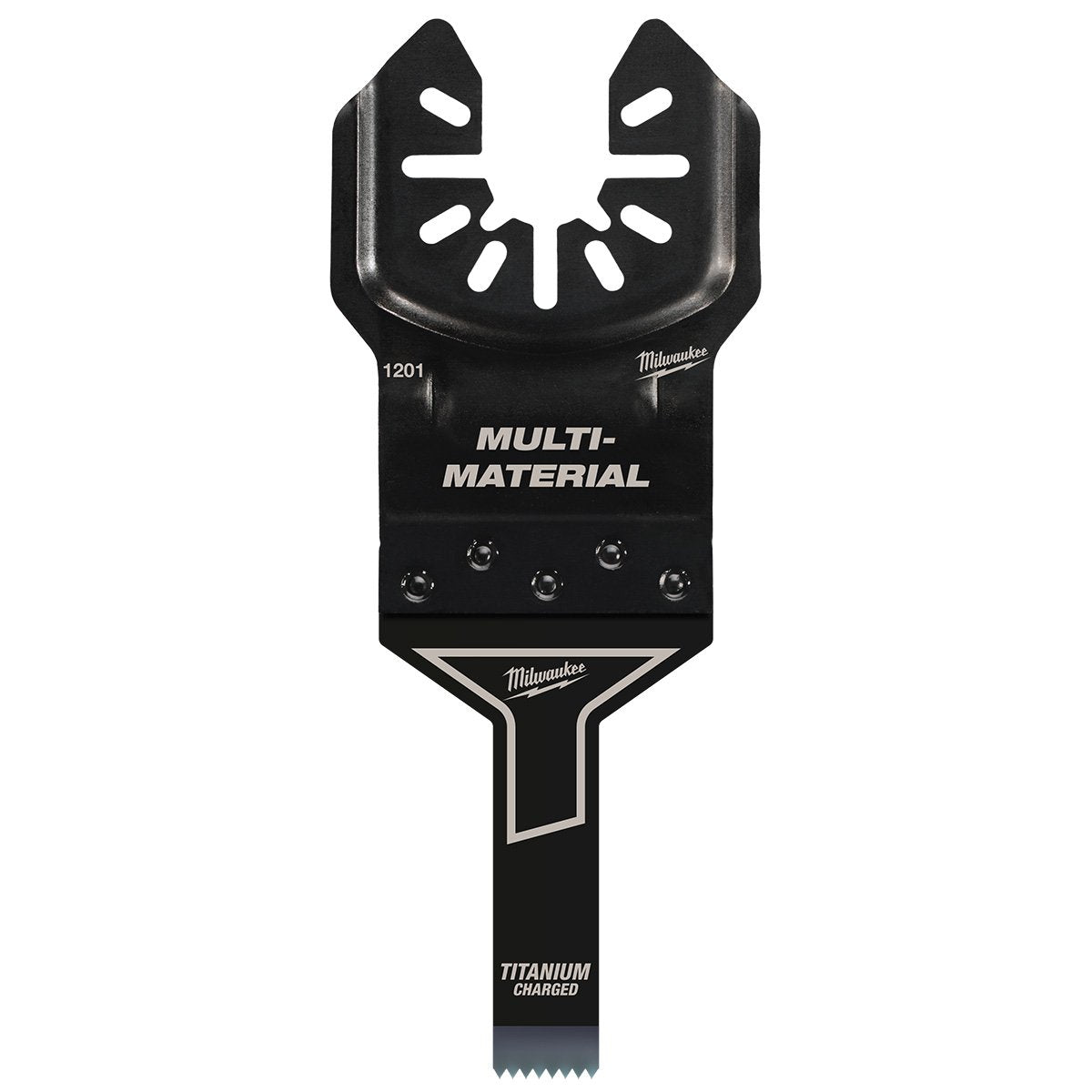 Milwaukee 49-25-1201 OPEN-LOK™ 3/8" TITANIUM CHARGED™ Bi-Metal Multi-Material Multi-Tool Blade - product view