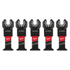 Milwaukee 49-25-1575 - Lames multi-outils OPEN-LOK™ pour matériaux extrêmes, ajustement universel, NITRUS CARBIDE™, paquet de 5