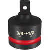 Milwaukee 49-66-6728 SHOCKWAVE Impact Duty™ 3/4" Drive 1/2" Drive Reducer - product view
