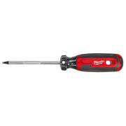 Milwaukee MT218 #2 Square 4" Cushion Grip Screwdriver (USA) - product view