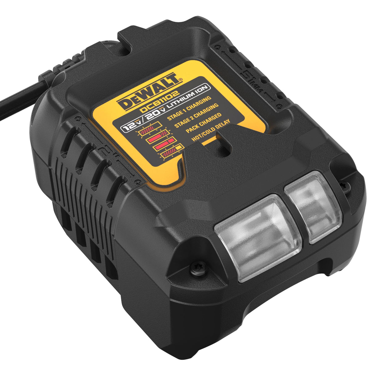 DEWALT DCB1102 12V MAX*/20V MAX* 2 Amp Charger - product view