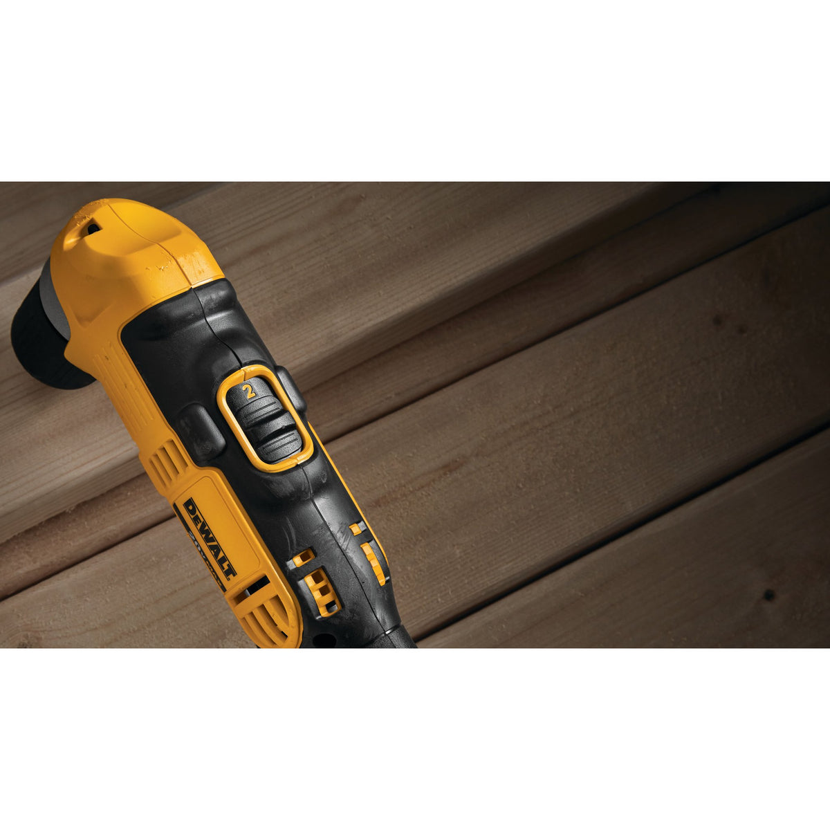 DEWALT DCD740B 20V MAX* Lithium Ion 3/8 in. Right Angle Drill/Driver (Tool Only) - detail close-up