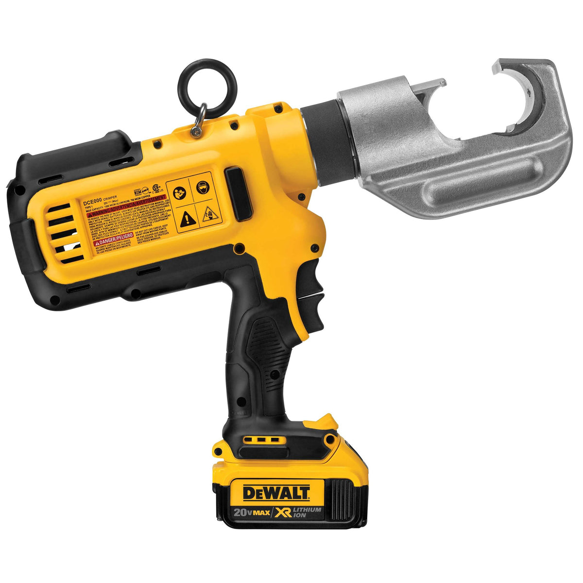 DEWALT DCE300M2 20V Max Cable Crimping Tool With Die - product view