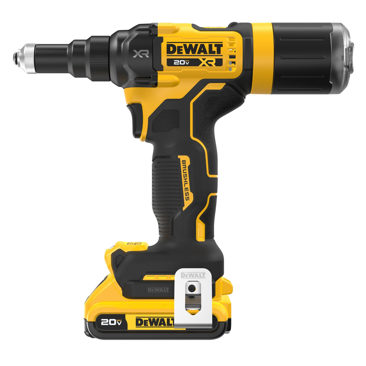 DEWALT DCF403D1 20V MAX* XR Brushless Cordless 3/16" Rivet Tool Kit - product view