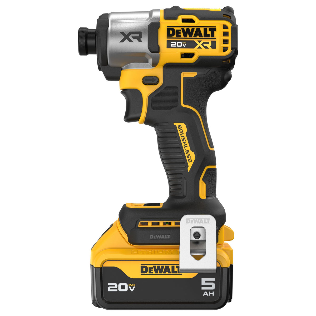 DEWALT DCF845P1 20V MAX* XTREME Cordless Brushless 1/4 in Impact Driver Drill Kit (1) Lithium Ion Battery - product view