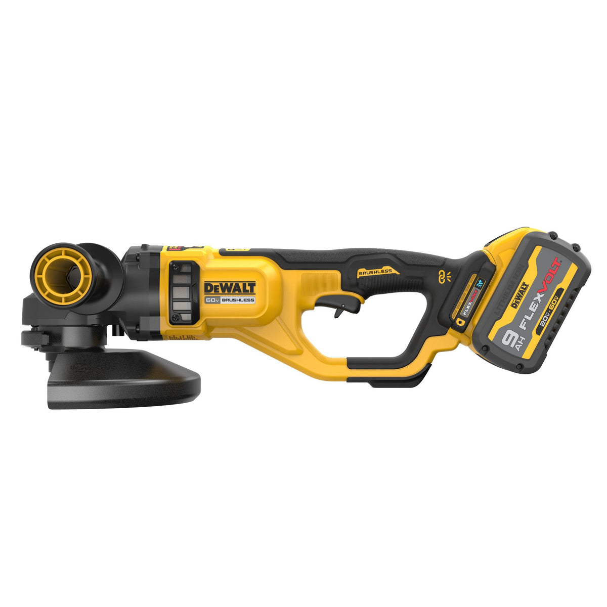 DEWALT DCG460X2 60V MAX* 7 "-9" Large Angle Grinder Kit - product view