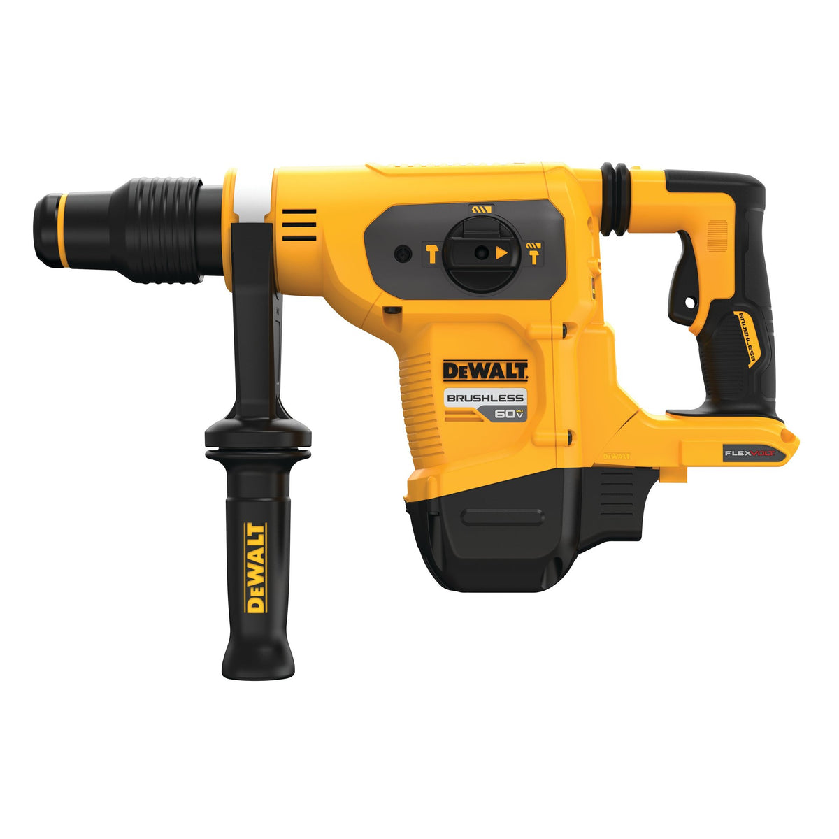DEWALT DCH481B 60V MAX* XTREME Cordless Brushless 1-9/16 in SDS Max Rotary Hammer Drill - Tool Only - product view
