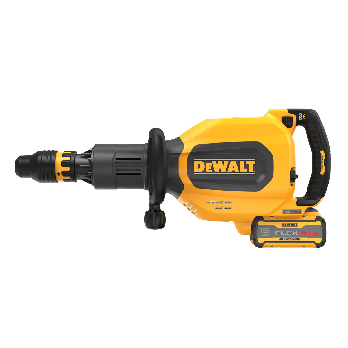 DEWALT DCH911Z2 60V 27 Lbs. SDS MAX Inline Chipping Hammer Kit - product view