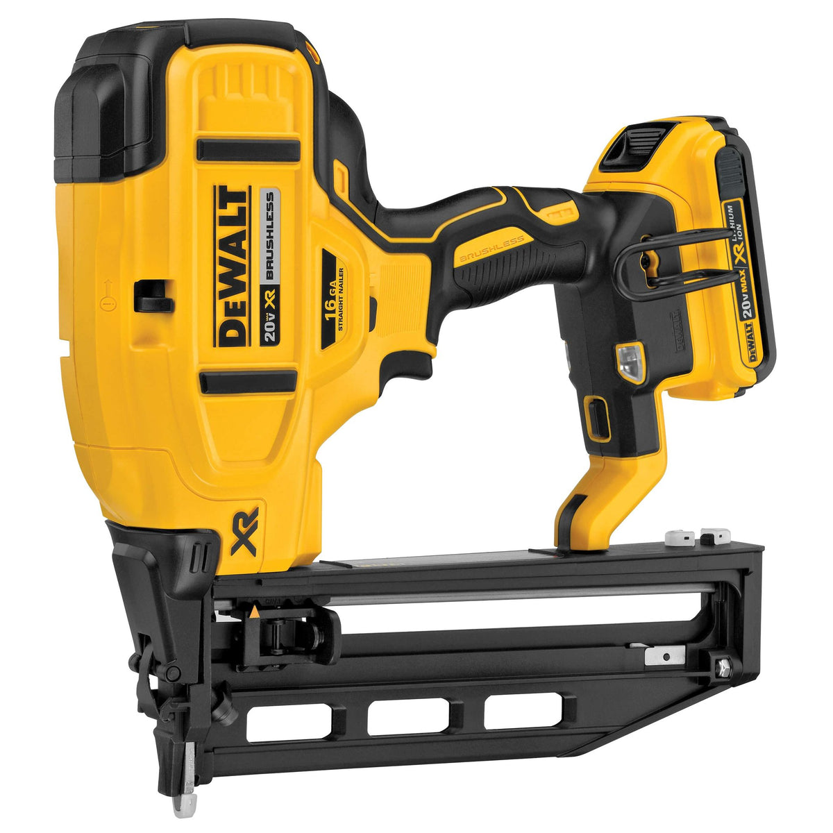 DEWALT DCN662D1 20V MAX 16GA ST FINISH NAILER KIT - product view