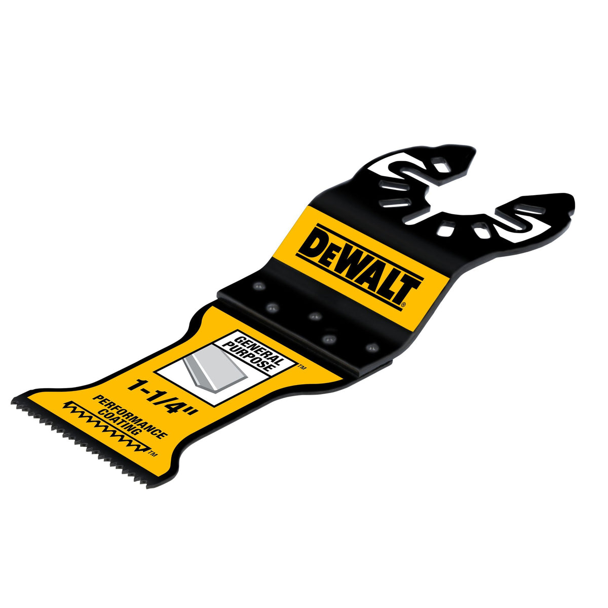 DEWALT DWA4209 1-1/4 In Titanium Oscillating Tool Blade For Metal Cutting (1 Pack) - product view