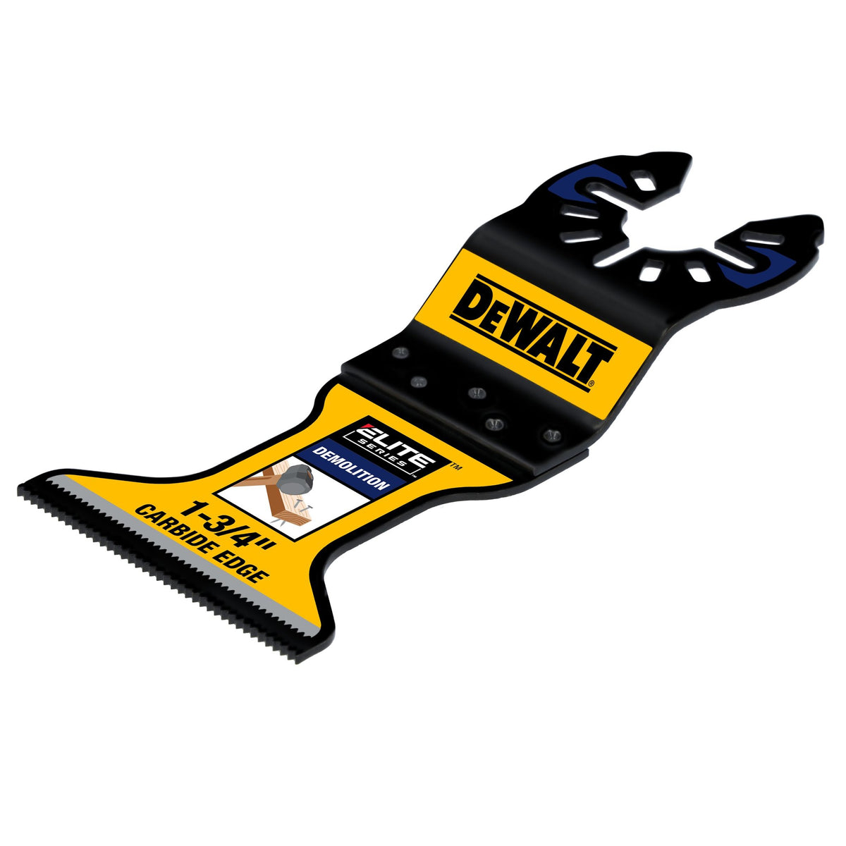 DEWALT DWA4253 1-3/4 In Carbide Oscillating Tool Blade (1 Pack) - product view