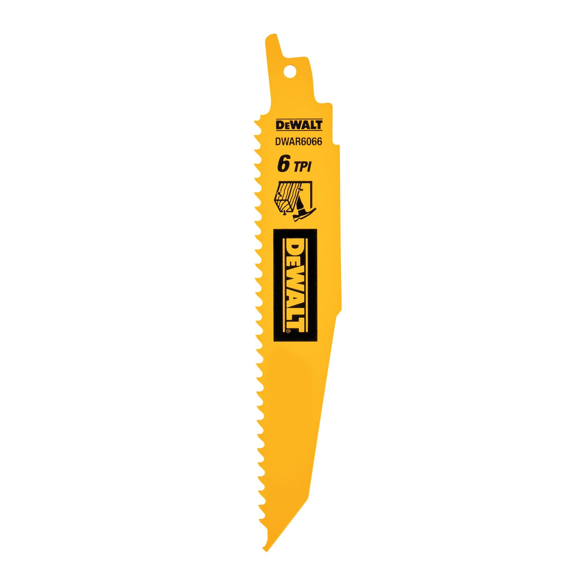 DEWALT DWAR6066 6In 6Tpi 6066 - 5Pk - product view