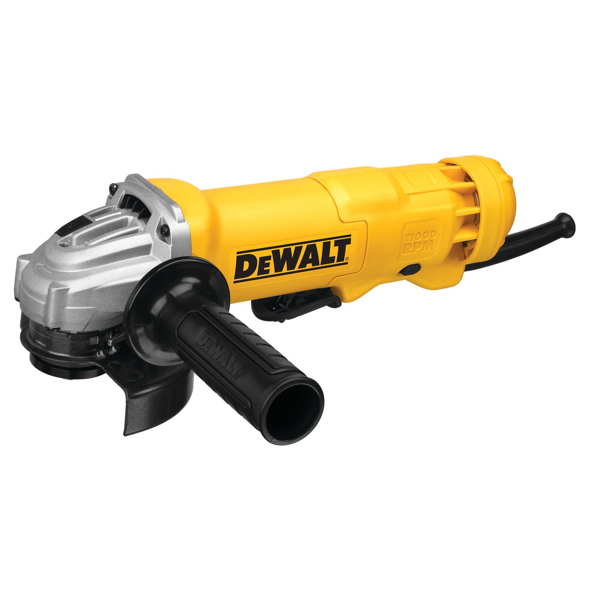 DEWALT DWE402 Angle Grinder Tool, Paddle Switch, 4-1/2-Inch, 11-Amp - product view