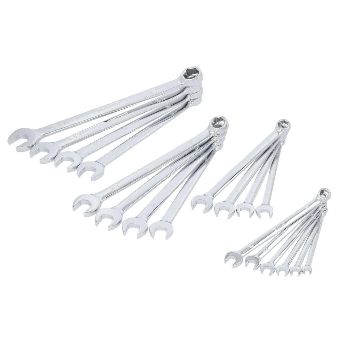 DEWALT DWMT45429 TOUGHSERIES 18-Piece Metric 6-Point Combination Wrench Set - product view