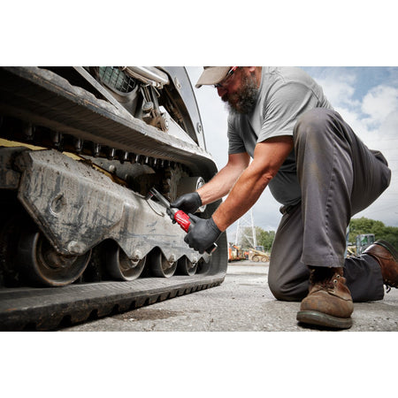 Milwaukee 2569-20 M12 FUEL™ 3/8" Extended Reach High Speed Ratchet - in use