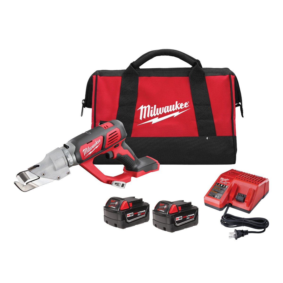 Milwaukee 2637-22 M18 Cordless Shear Kit (Special order item) - feature callout