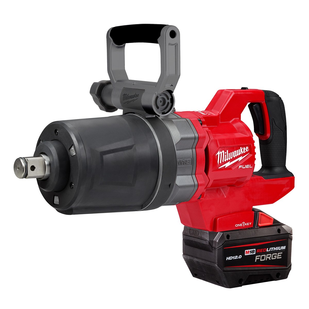 Milwaukee 2868-22HD M18 FUEL™ 1 in. D-Handle High Torque Impact Wrench w/ ONE-KEY™ Kit - product view