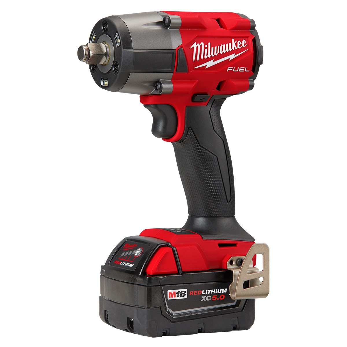 Milwaukee 2962-22R M18 FUEL™ 1/2" Mid-Torque Impact Wrench w/ Friction Ring Kit - product view
