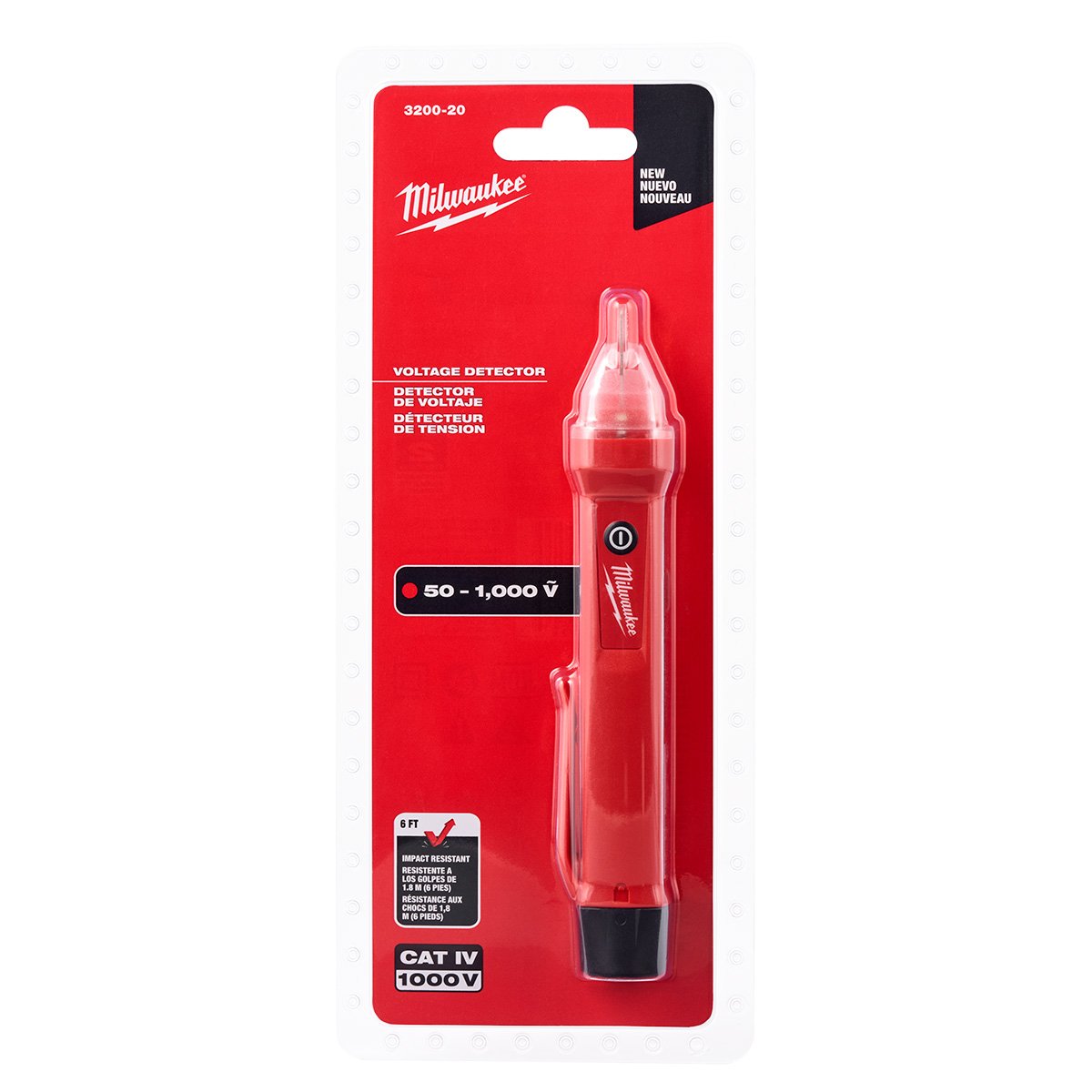 Milwaukee 3200-20 Non-Contact Voltage Detector (50V-1000V) - product view