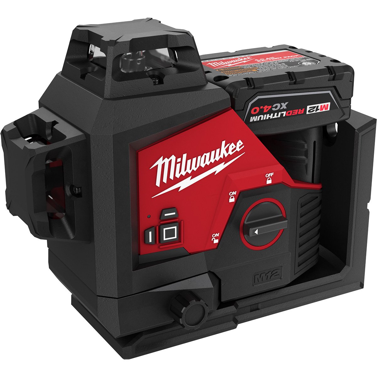 Milwaukee 3632-21 M12™ Green 360-Degree 3-Plane Laser Kit - product view