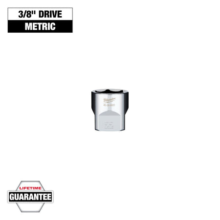 Milwaukee 45-34-8022 3/8" Drive 22mm Socket - feature callout