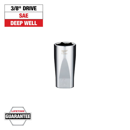 Milwaukee 45-34-8031 3/8" Drive 15/16" Deep Socket - feature callout